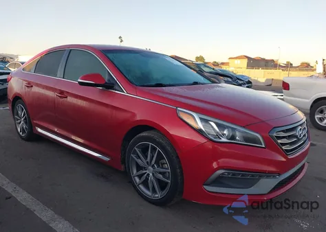2017 Hyundai Sonata Sport 2.0T z USA, uszkodzony, nr VIN 5NPE34AB2HH551503